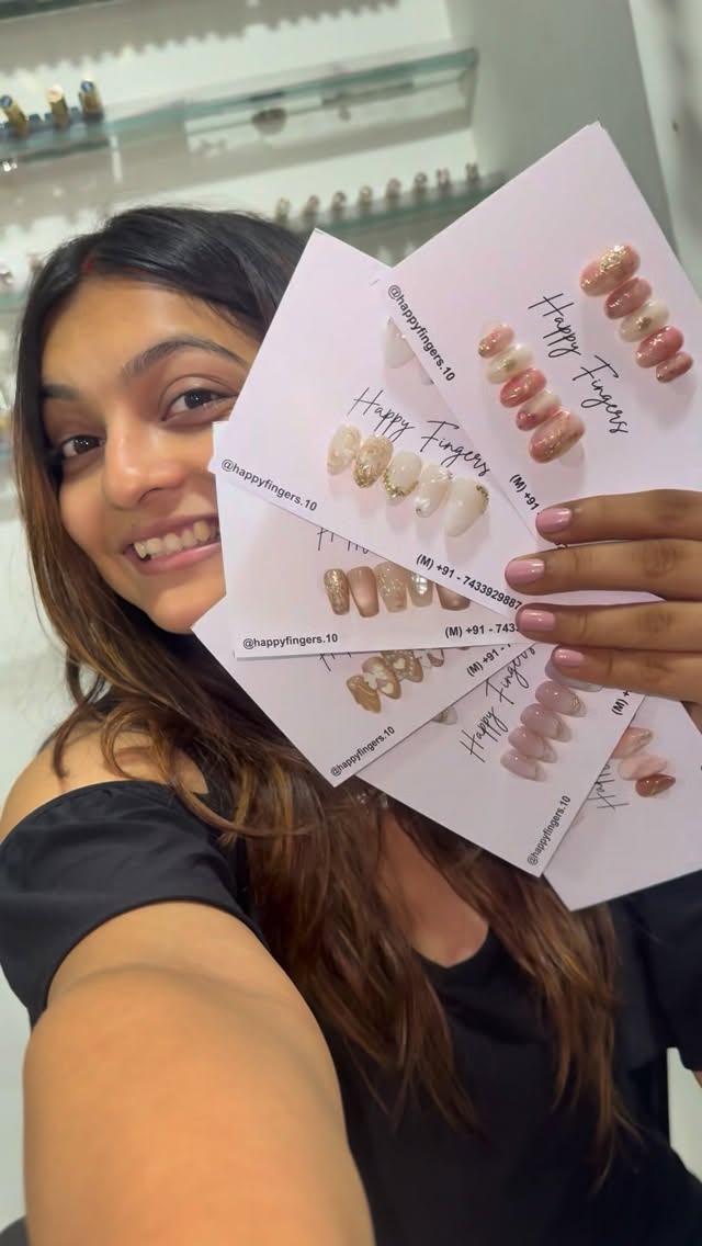 Happy Fingers nail art on Instagram