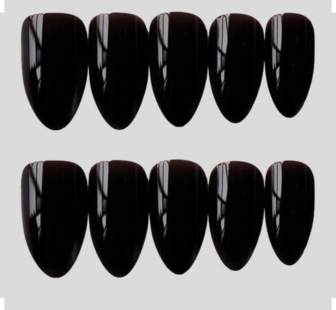 Midnight Silk press-on nails